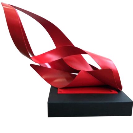 Escultura roja